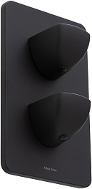 Allen Brau Смеситель для душа Infinity 5.21116-31 (с внутренней частью, 1 выход) черный матовый – фотография-2